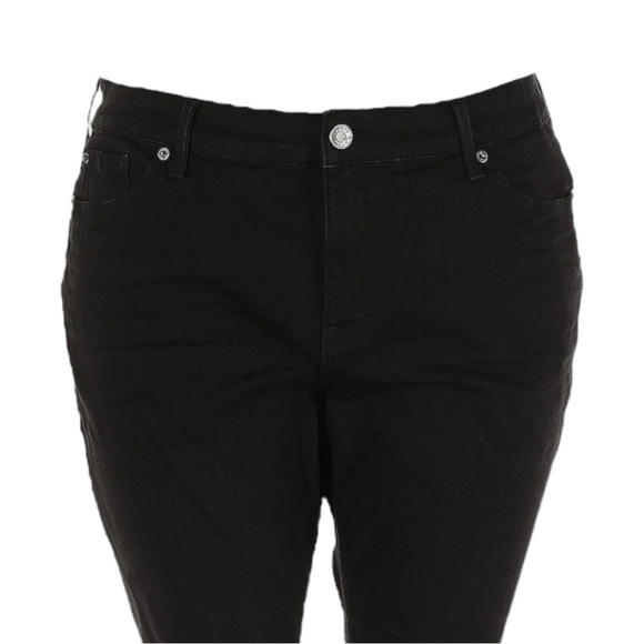 Torrid Perfect Skinny Ankle Vintage Stretch Black Jeans Size 22R NWT - Picture 3 of 11